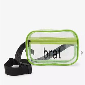 Charli XCX Brat Clear Fanny Pack